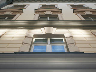 Progetto restauro facciata interna del Palazzo della Regione FVG di Trieste, Eleni Decor Eleni Decor 상업공간