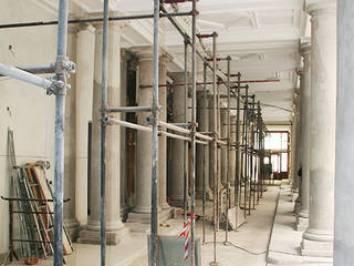 Progetto restauro facciata interna del Palazzo della Regione FVG di Trieste, Eleni Decor Eleni Decor Commercial spaces