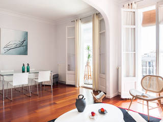 Home Staging en el Eixample de Barcelona, Markham Stagers Markham Stagers Comedores de estilo moderno