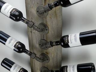 Weinregale im Industrial Design, ilTubo Wohnakzente ilTubo Wohnakzente Bodegas de estilo industrial Hierro/Acero