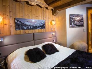 Chalet de montagne à Méribel, Alpes, Savoie, ARLY PHOTOGRAPHY ARLY PHOTOGRAPHY 臥室