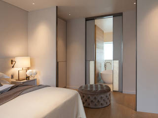 LONDON TOWNHOUSE BEDROOM, Laura Sole Interiors Laura Sole Interiors Modern style bedroom