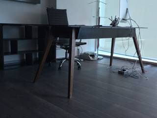 Oficina Condesa , Herm & Bleu Herm & Bleu Bedrijfsruimten Massief hout Bont