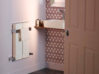 Radiators for small bathrooms, Feature Radiators Feature Radiators Modern bathroom Aluminium/Zinc White