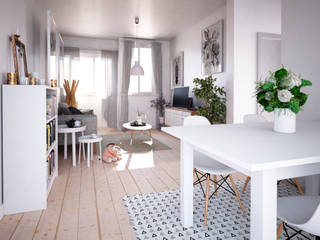 Living Spaces, ERC ERC Skandinavische Wohnzimmer