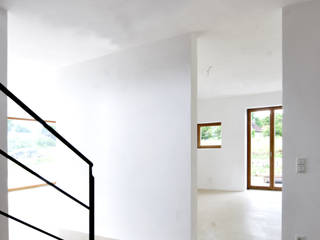 HOE, Spandri Wiedemann Architekten Spandri Wiedemann Architekten Modern corridor, hallway & stairs آئرن / اسٹیل