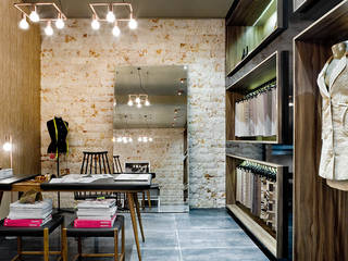 ATELIÊ DE ALTA COSTURA -CASA COR GOIAS 2016, TOLENTINO ARQUITETURA E INTERIORES TOLENTINO ARQUITETURA E INTERIORES Commercial spaces Marble