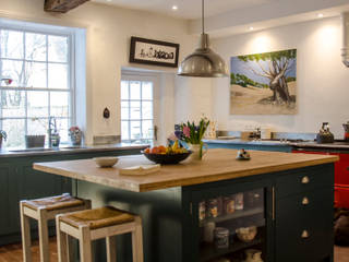 A Colourful Kitchen Project: Georgian Manor, Tim Jasper Tim Jasper Country style kitchen