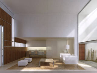 Duplex, MODULUS ARQUITECTURA MODULUS ARQUITECTURA Salas de estilo minimalista