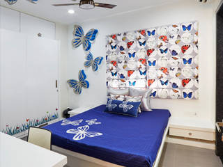 SADHWANI BUNGALOW, 1 Square Designs 1 Square Designs Modern nursery/kids room