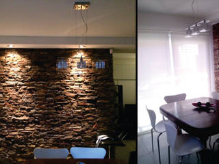Vivienda en Berazategui, MONARQ Arquitectura MONARQ Arquitectura Modern dining room