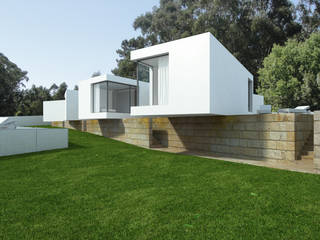 CASA RF_VILA DO CONDE_2011, PFS-arquitectura PFS-arquitectura Minimalistische Häuser
