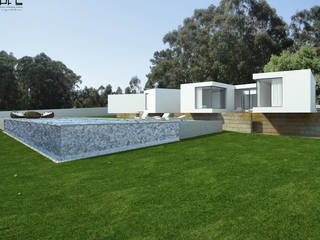 CASA RF_VILA DO CONDE_2011, PFS-arquitectura PFS-arquitectura Casas de estilo minimalista