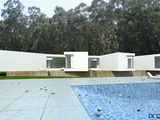 CASA RF_VILA DO CONDE_2011, PFS-arquitectura PFS-arquitectura Minimalistische Häuser