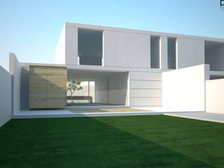 CASA BI-FAMILIAR AG_PÓVOA DE VARZIM_2011, PFS-arquitectura PFS-arquitectura Houses