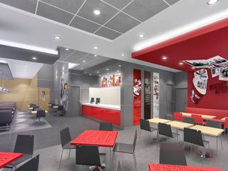 RESTAURANTES KFC, ARKILINEA ARKILINEA Espacios comerciales