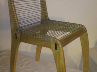 Various Chairs, GreenCube Design Pty Ltd GreenCube Design Pty Ltd JadalniaKrzesła i ławy Drewno