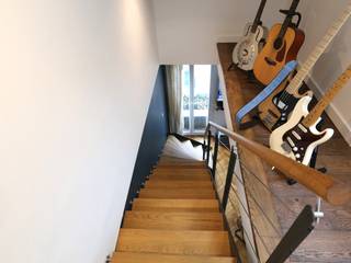 Escalier ambiance LOFT, Passion Escaliers Passion Escaliers Коридор