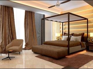 house interiors, Vinyaasa Architecture & Design Vinyaasa Architecture & Design Modern style bedroom