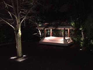 Illuminazione Giardino , E'luce srl E'luce srl Taman Modern Kayu Wood effect