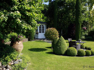 Garten mit Bachlauf, dirlenbach - garten mit stil dirlenbach - garten mit stil Vườn phong cách đồng quê