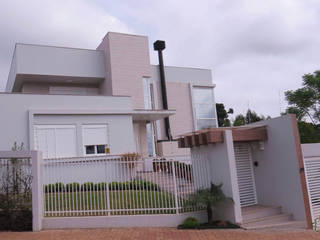 Projeto Residencial 395m² - Tapejara RS, TRAMA Arquitetura e Engenharia TRAMA Arquitetura e Engenharia Casas modernas