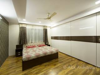 Flat at Beach Road, Rishikonda, ARK Architects & Interior Designers ARK Architects & Interior Designers Chambre moderne