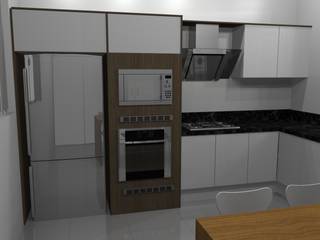 Residencia , Marlon Vilela Marlon Vilela Modern kitchen