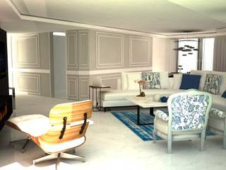 APARTMENT, Sinem Oktay Sinem Oktay Modern living room