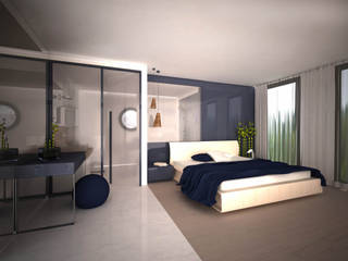 APARTMENT, Sinem Oktay Sinem Oktay Modern style bedroom