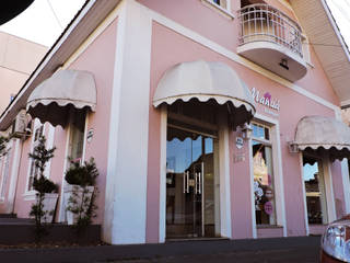 Casarão GV784, Cecyn Arquitetura + Design Cecyn Arquitetura + Design Classic offices & stores Pink