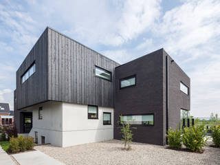 Villa Montfoort, Station-D Architects Station-D Architects Modern Houses Wood Wood effect