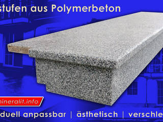 Treppensysteme, Mineralit - Mineralgusswerk Laage GmbH Mineralit - Mineralgusswerk Laage GmbH Escalier Granite