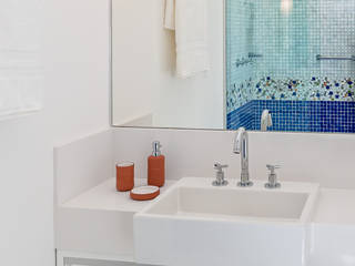 Projeto Apartamento Jardins MBD, Ambienta Arquitetura Ambienta Arquitetura Modern Bathroom