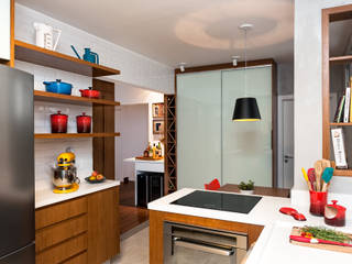Projeto Apartamento Jardins MBD, Ambienta Arquitetura Ambienta Arquitetura Moderne Küchen