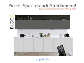 Block 2016, Sabattini Cucine Sabattini Cucine Cuisine moderne Bois Effet bois