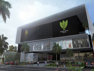 Diseño de un Centro Comercial en Cuernavaca Morelos , Arquitectos M253 Arquitectos M253 مساحات تجارية