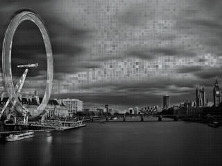 London Eye, Irial Irial Ulteriori spazi Alluminio / Zinco