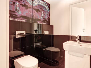 Świeże Retro, Perfect Space Perfect Space Ванная комната в эклектичном стиле