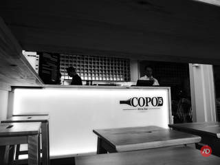 Espaços gastronômicos modernos por ARCHDESIGN LX Moderno