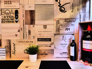 Espaços gastronômicos modernos por ARCHDESIGN LX Moderno