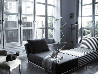 Dom jak dzieło sztuki, GOSZCZDESIGN GOSZCZDESIGN Living room