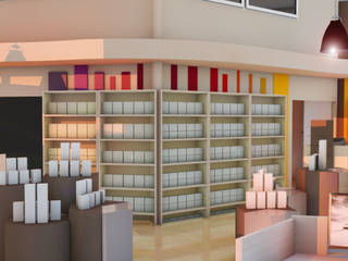 pharmacie de la Poste , Ab consultant Ab consultant مساحات تجارية خشب Wood effect