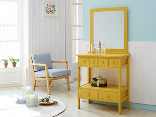 Dresser, Mobel-Carpenter 모벨카펜터 Mobel-Carpenter 모벨카펜터 ドレスルーム収納 木 黄色