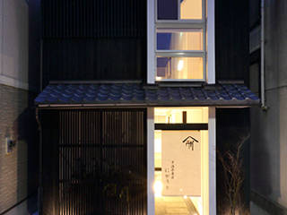 kyoto-uji japanese hotel, ALTS DESIGN OFFICE ALTS DESIGN OFFICE Nowoczesne domy Drewno Czarny