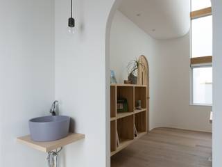 Otsu House, ALTS DESIGN OFFICE ALTS DESIGN OFFICE Scandinavian style bathroom Wood Wood effect