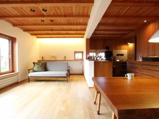大屋根の家, 藤松建築設計室 藤松建築設計室 Modern Living Room Sofas & armchairs