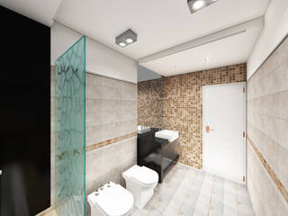 Remodelacion Baño , T.F | ARQuitectura y DIseño T.F | ARQuitectura y DIseño Ванна кімната