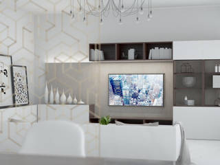 Appartamento - Via Del Cairo, Varese, Silvana Barbato Silvana Barbato Modern living room