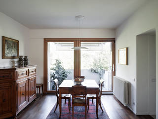 F House, EXiT architetti associati EXiT architetti associati Minimalist dining room